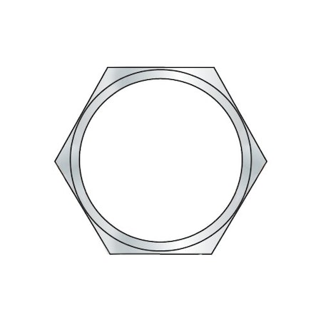 Newport Fasteners 15/32-32 x 3/32"  Hex Panel Nuts/Zinc , 2000PK NB285050B-2000